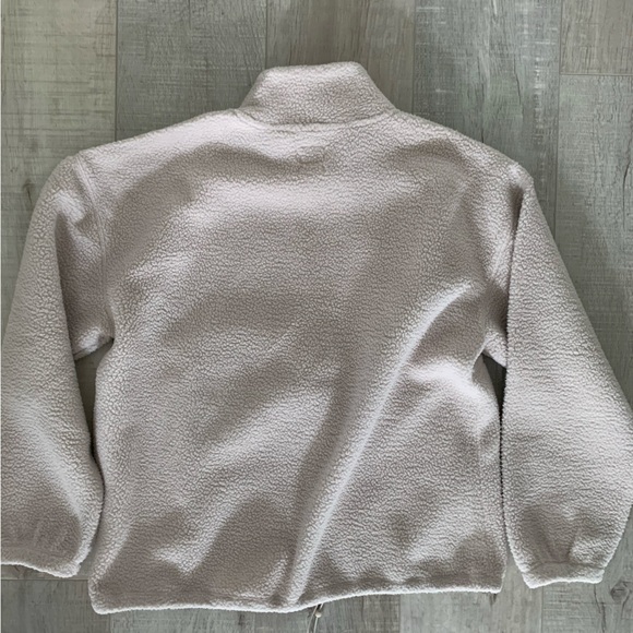 Cream Levi’s Sherpa Quarter Zip - Picture 2 of 3